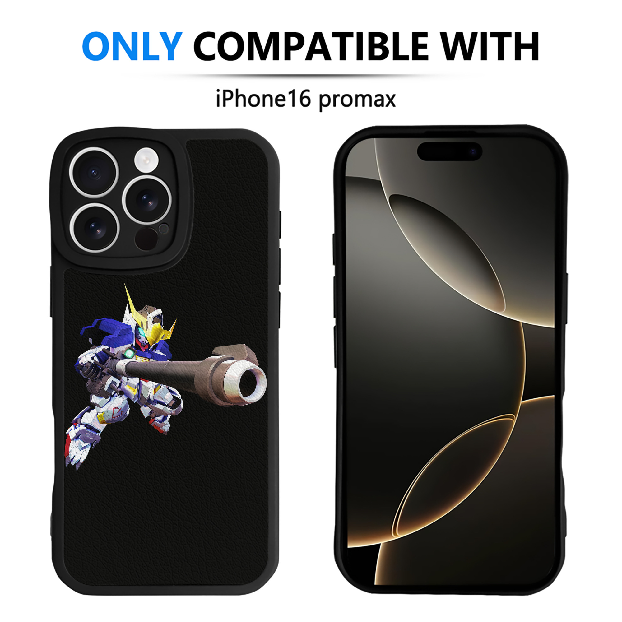 （画像用） 機動戦士ガンダム Mobile Suit Gundam 【iPhone 16シリーズ対応】シリコンスマホケース（レザー調） 材質：シリコン
